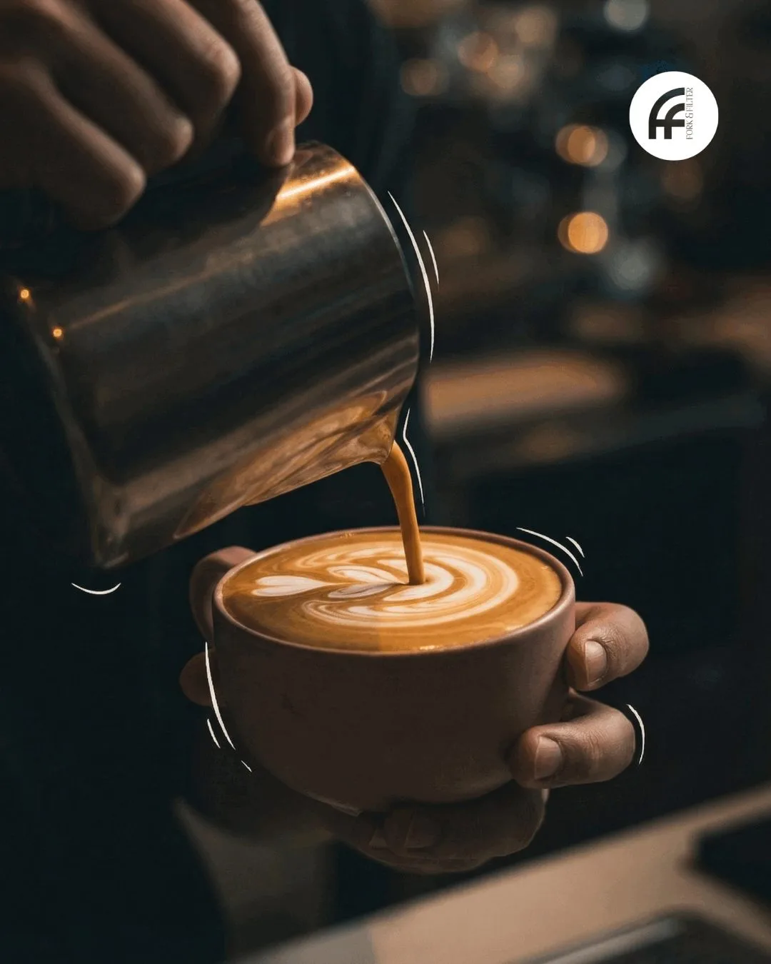 Fork & Filter Artisan Coffee Social Post 3